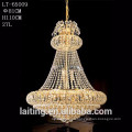 Lustre de lumières décoratives islamiques à la maison avec couronne en métal